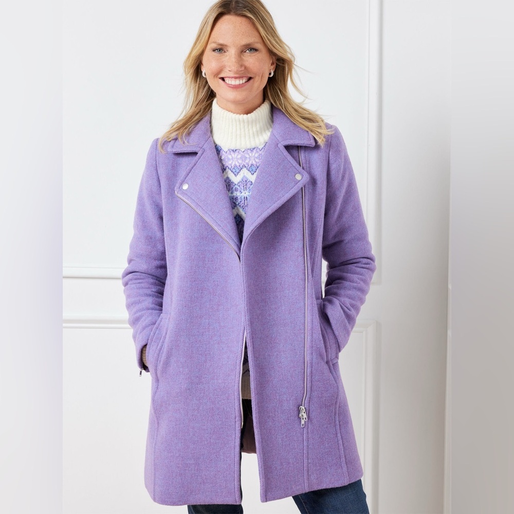Talbots Women's lavender Trench Coat